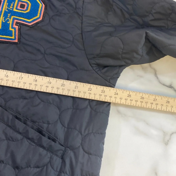 Puma x Sue Tsai Varsity Jacket Womens Size‎ XL Black Embroidered Woven Full Zip - Picture 14 of 15